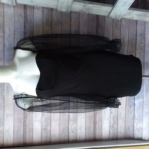 Black mini dress NWOT